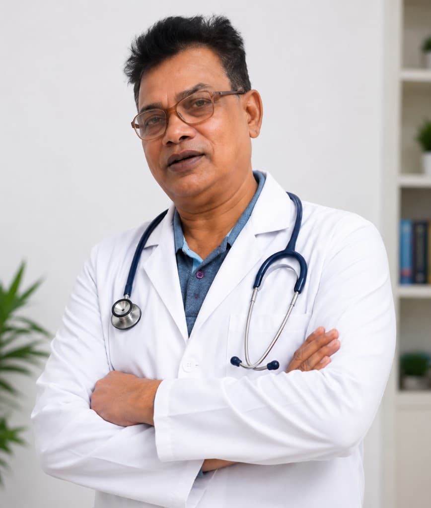 Dr. K.P. Tripathi — B.A.M.S. Gold Medalist, Ayurvedic doctor at Ayush Clinic, Rewa